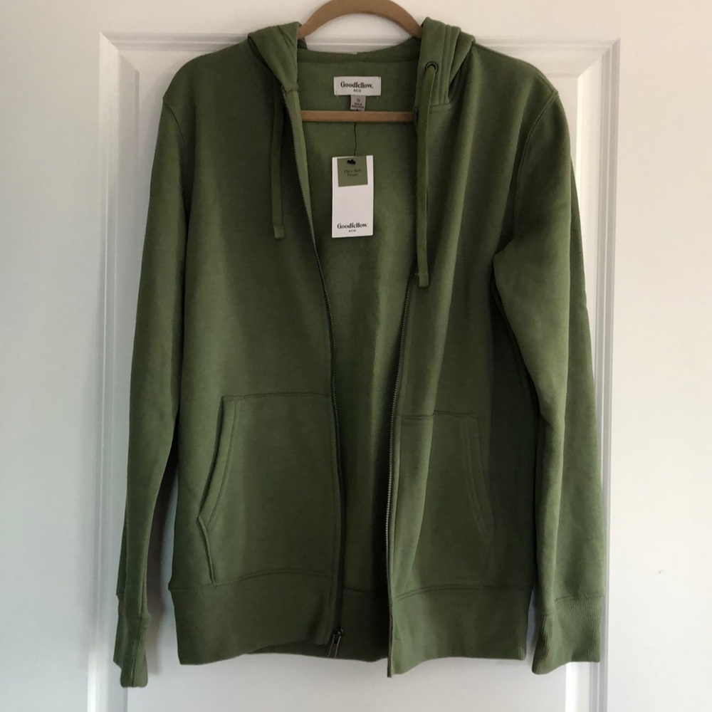 Goodfellow zipper hoodie jacket Small